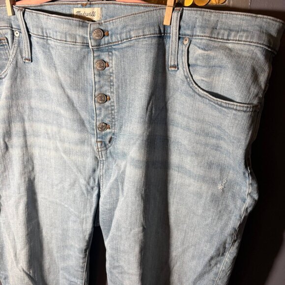 Madewell Women's Blue Jeans - Picture 7 of 8